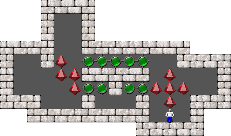 Sokoban Quagmire 3 level 2